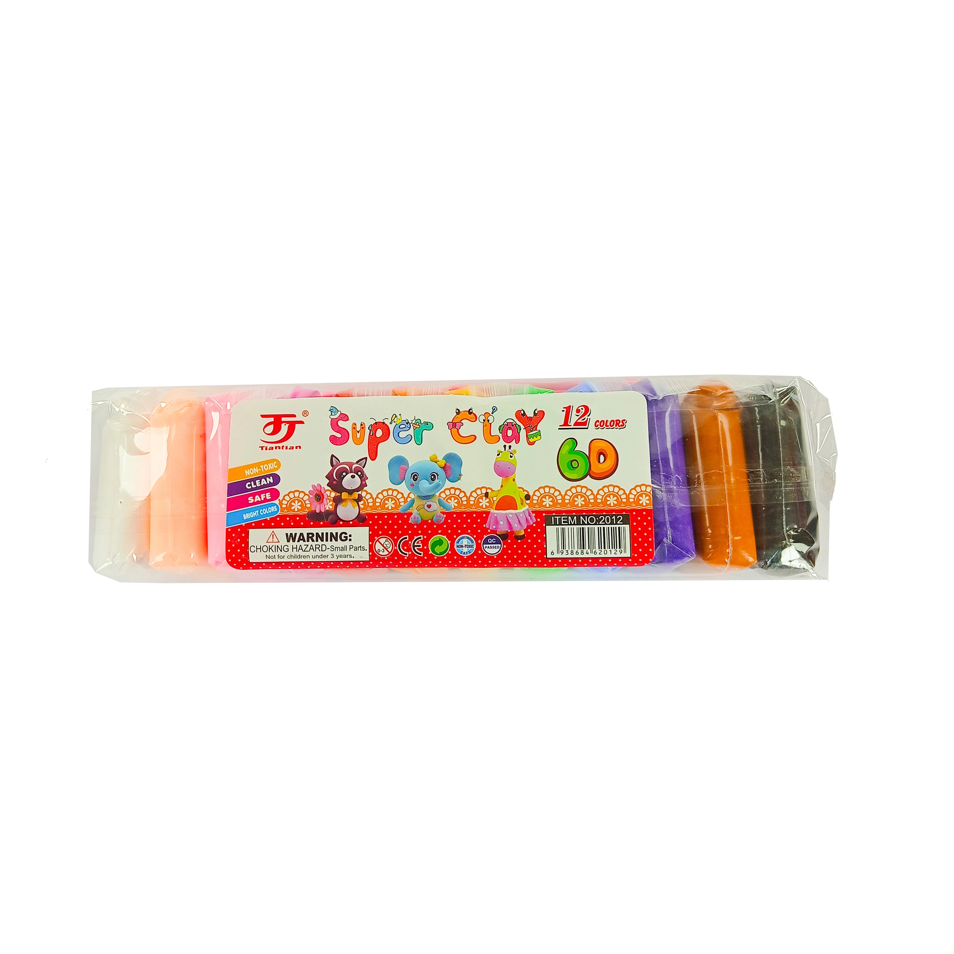 Super Foam Clay (Set of 12pcs)